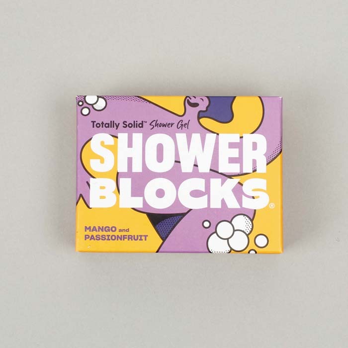 Plastic Free Vegan Soap Shower Block Mango Passionfruit