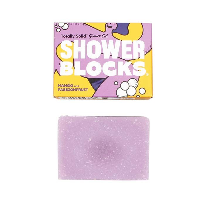 Plastic Free Vegan Soap Shower Block Mango Passionfruit