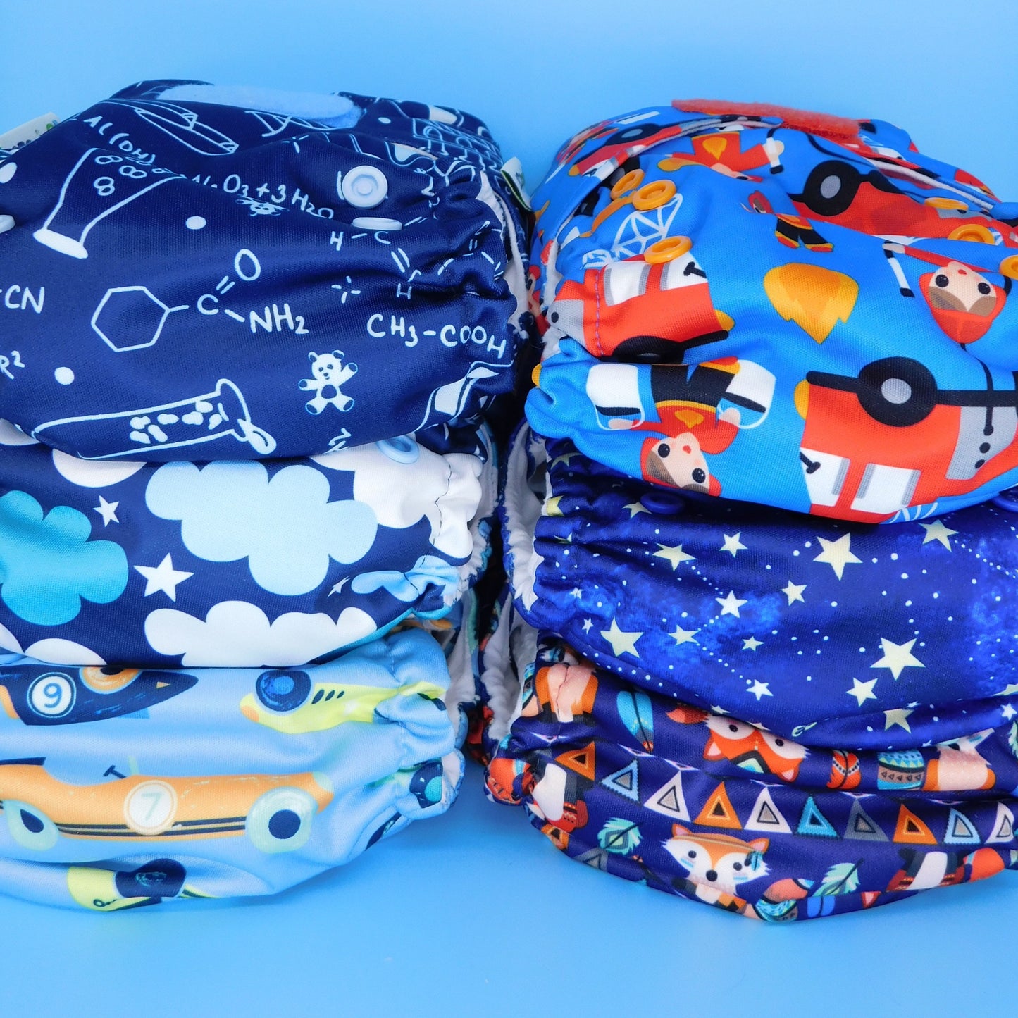 One Size G3 Pocket Nappy - Print