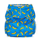 Blue Yellow Baba+Boo One Size Go Bananas Reusable Cloth Nappy