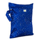 Blue Star Night Constellations Baba+Boo Small Reusable Nappy Wet Bag