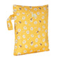 Yellow Daisies Small Reusable Nappy Wet Bag