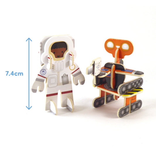 Playpress Eco Friendly Zero Waste Children's Space Planet Astronaut Playset Gift