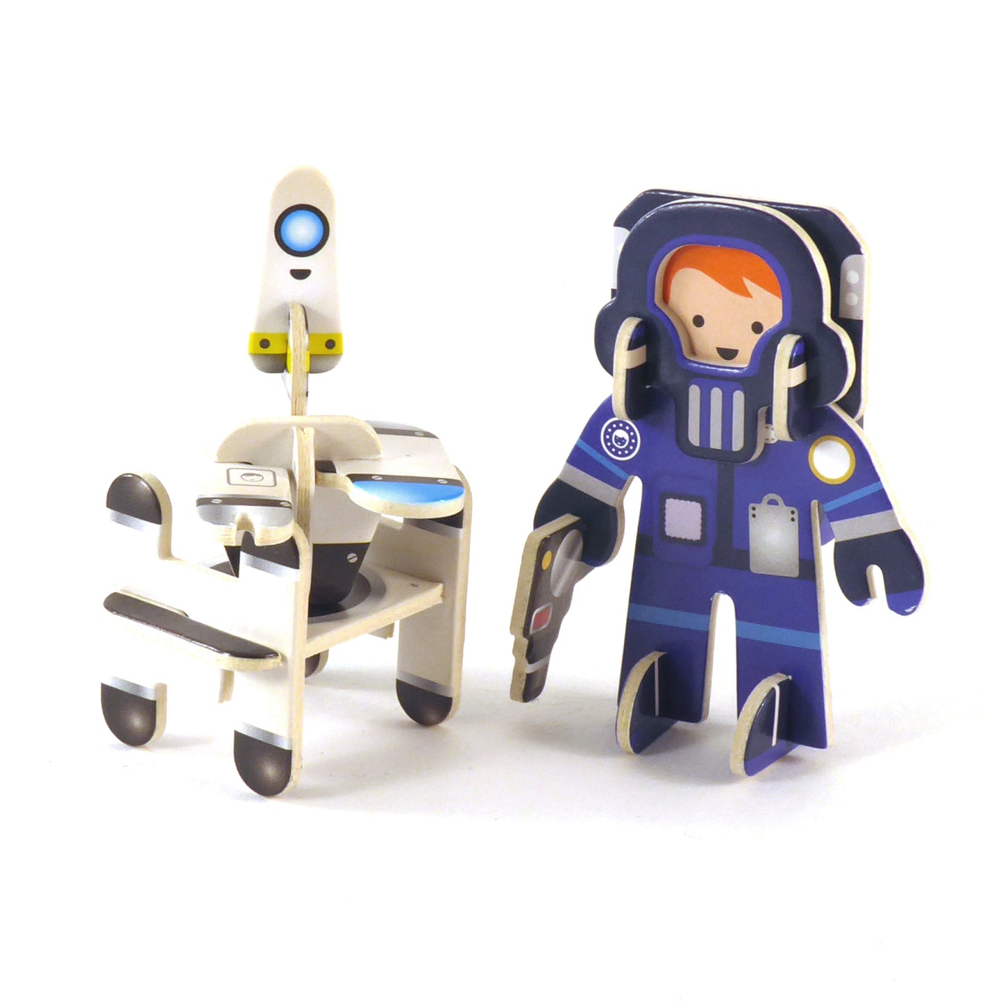 Playpress Eco Friendly Zero Waste Children's Space Planet Astronaut Playset Gift