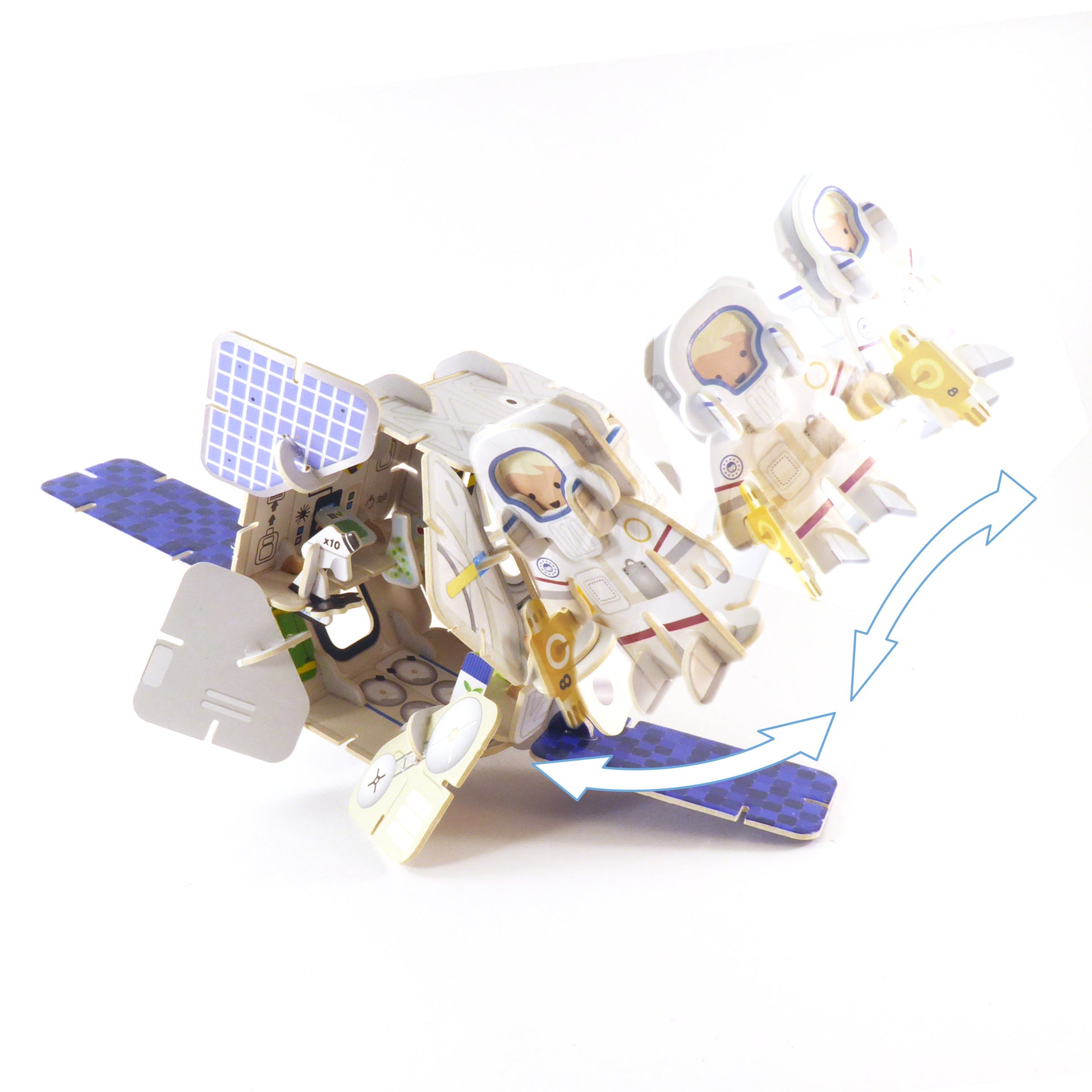 Playpress Eco Friendly Zero Waste Children's Space Planet Astronaut Playset Gift
