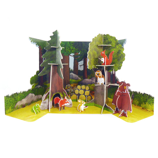 Playpress Eco Friendly Zero Waste Children's The Gruffalo Forest Woods Playset Gift