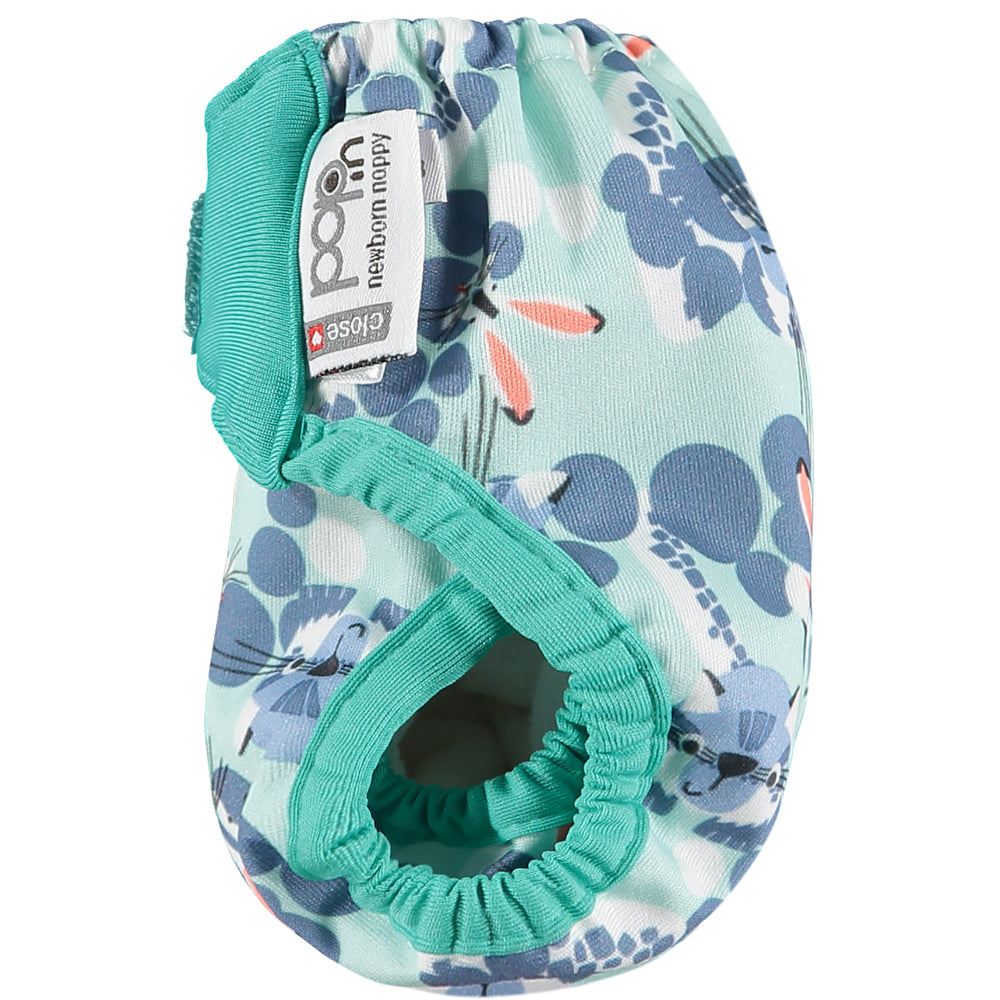 Pop-in Newborn Reusable Cloth Nappy Side