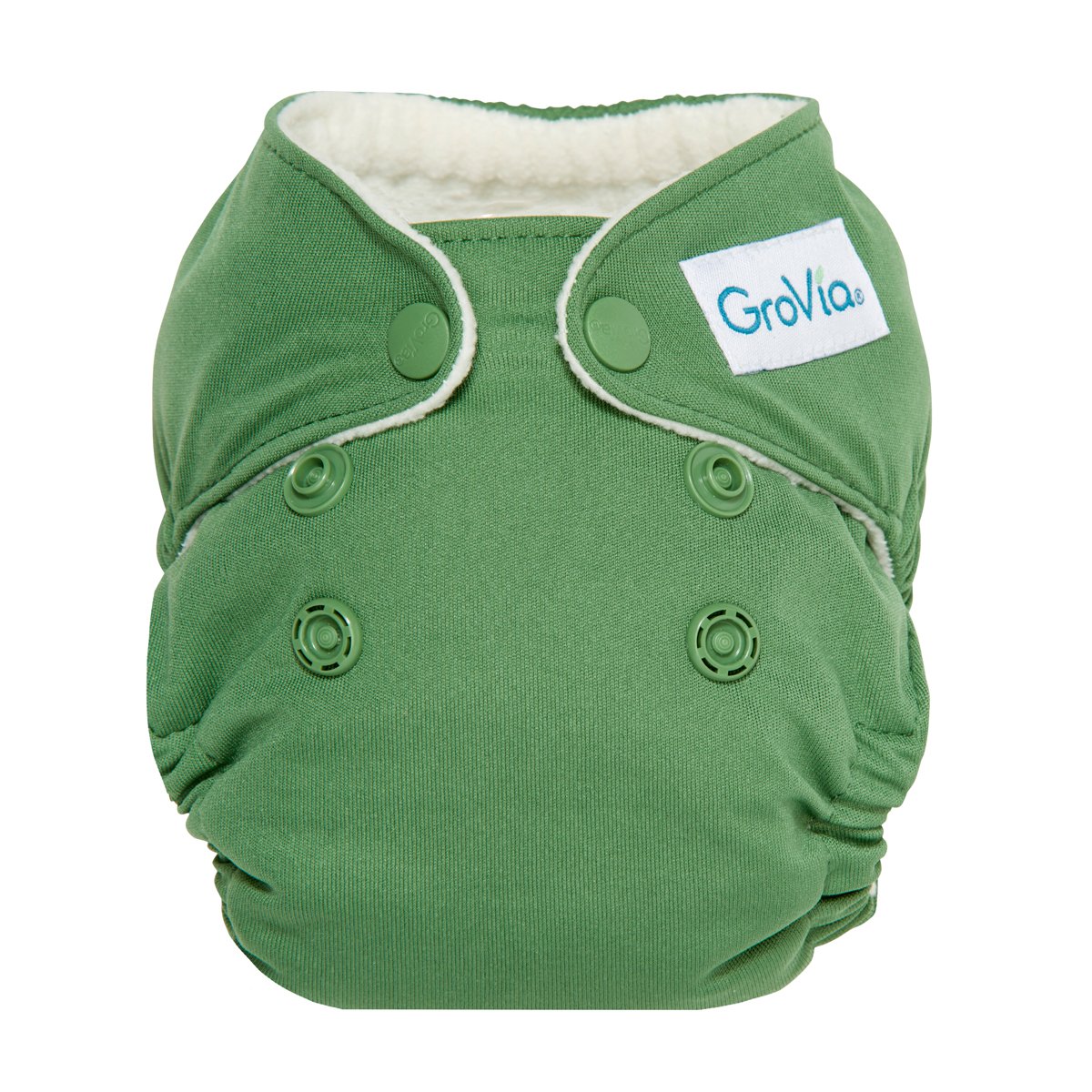 Green Basil Newborn All-In-One Reusable Cloth Nappy