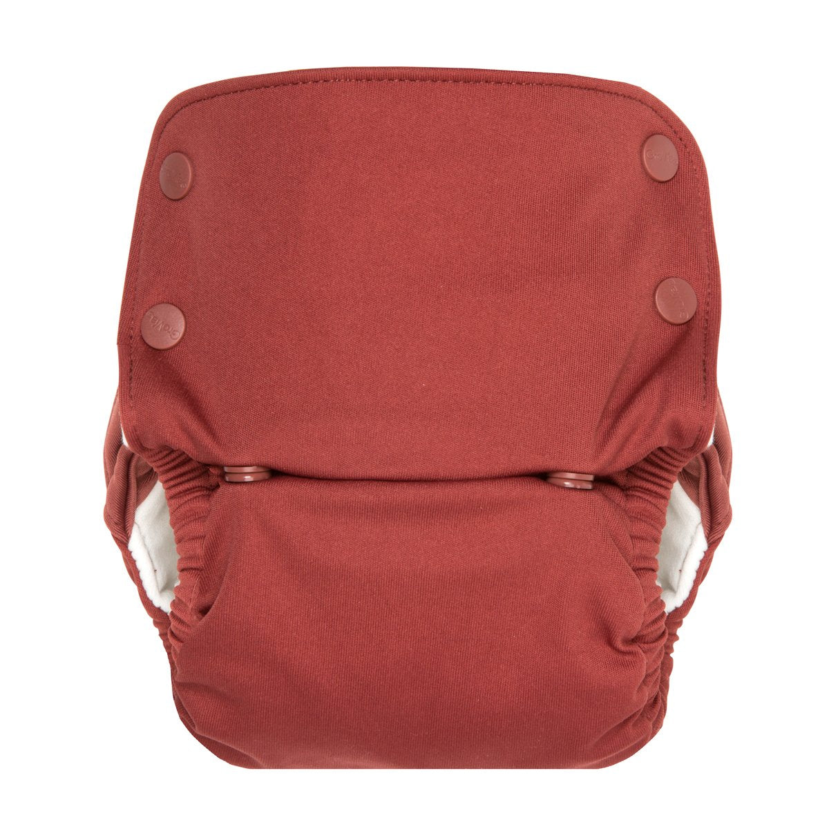Red Marsala Organic All-In-One One Size Reusable Cloth Nappy