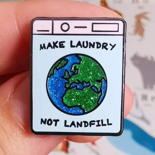 Make Laundry Not Landfill Pin