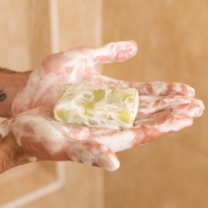 Plastic Free Zero Waste Vegan Soap Shower Block