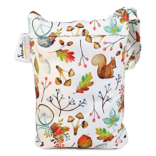 Seedling Baby Reusable Autumn Teeny Tote Small Wet Bag