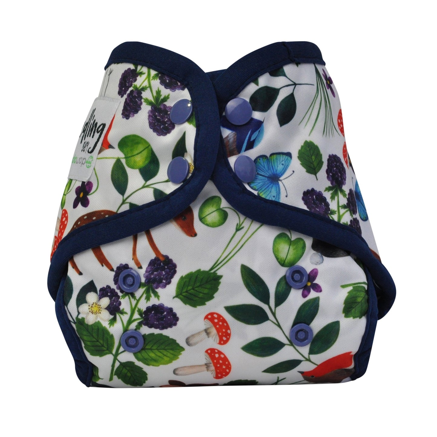 Seedling Baby Reusable Cloth Mini Comodo Nappy Wrap Midnight Forest.jpg